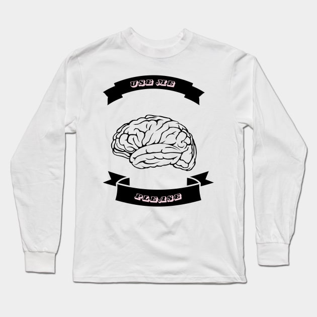 Brain Power Long Sleeve T-Shirt by xayiteb